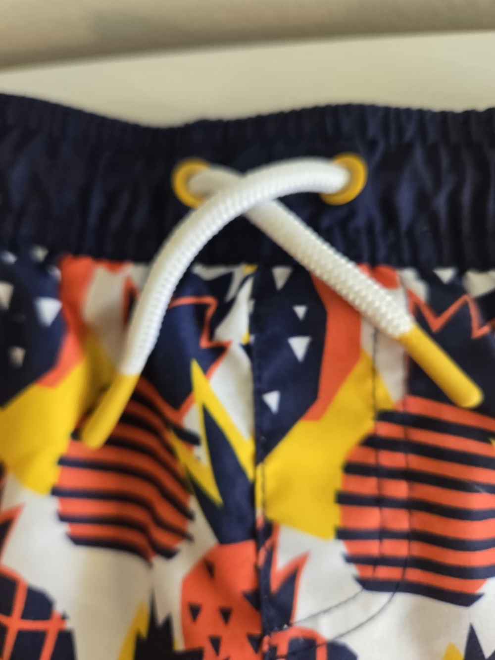 Cat & Jack Boys Pineapple Swim Trunks - 3T Tropical Summer Bathing Suit Shorts - Picture 5 of 6